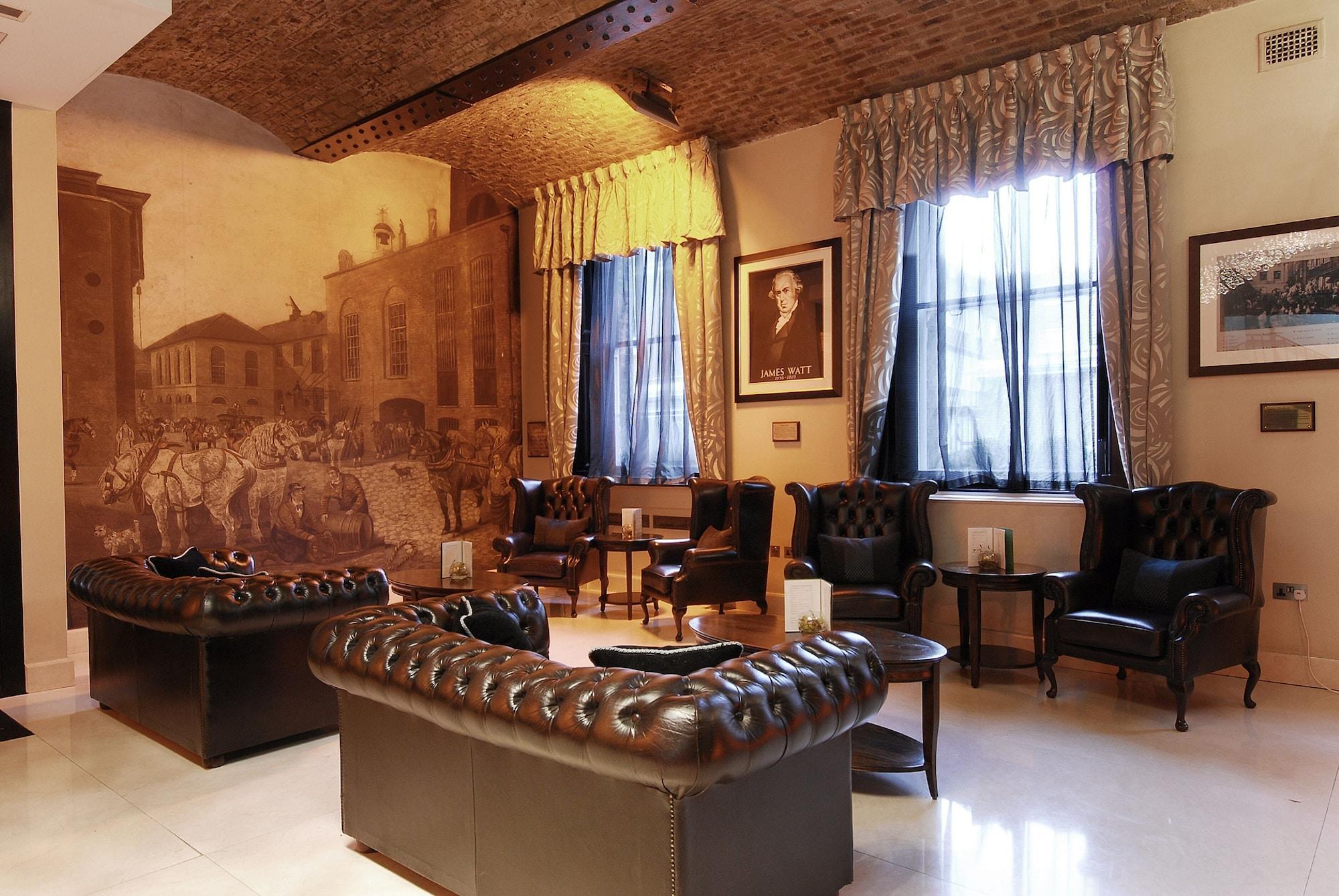 더 몽칼름 앳 브루어리 런던 시티 외부 사진 The Club Lounge at the hotel